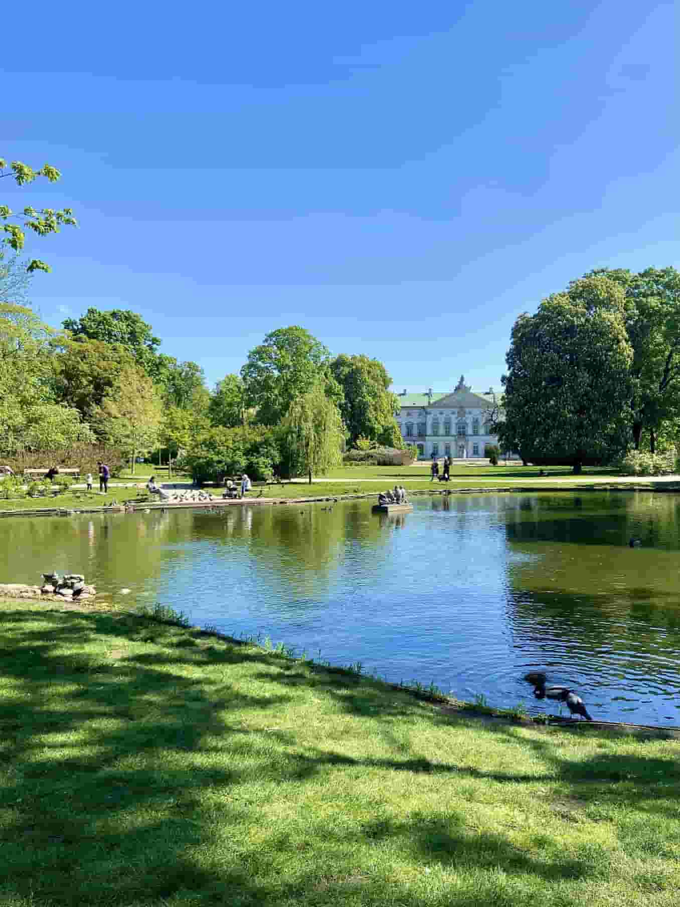 Krasiński Garden in Warsaw